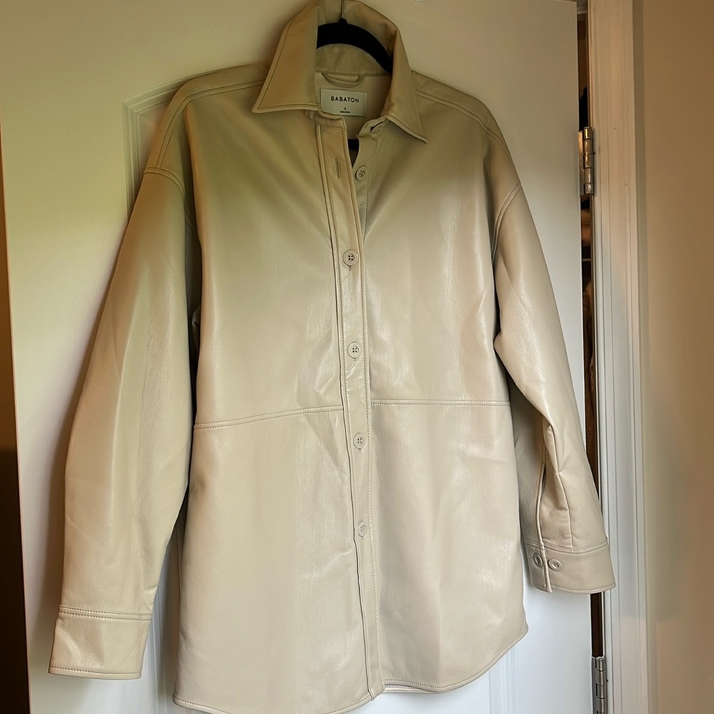 ARITZIA Babaton Pelli Jacket Cream